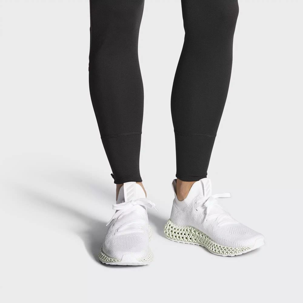 Adidas Alphaedge 4D Tenis Para Correr Blancos Para Mujer (MX-31930)